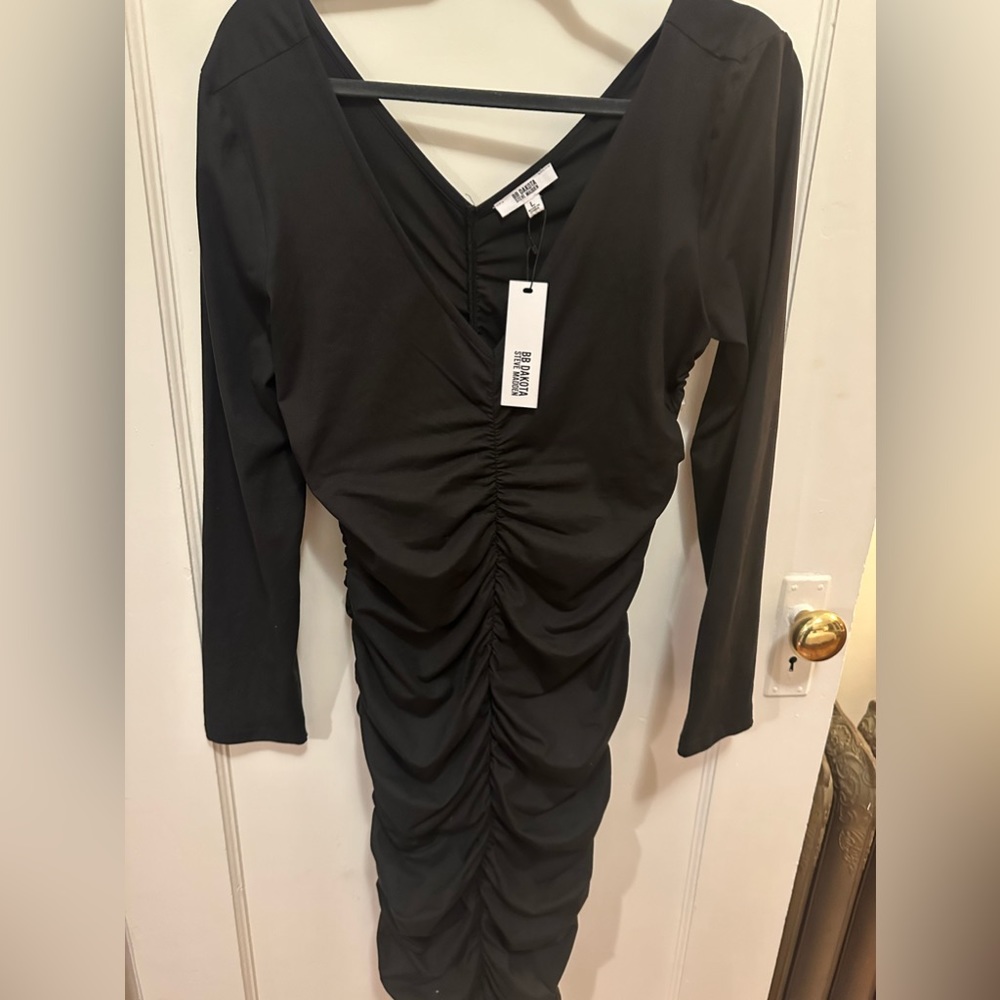 BB Dakota Steve Madden Black Bodycon Dress
